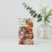 Digital-Kunst-kundengerechte Visitenkarten Visitenkarte (Stehend Vorderseite)