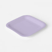 Digital Lavender Paper Plate Pappteller (Gewinkelt)