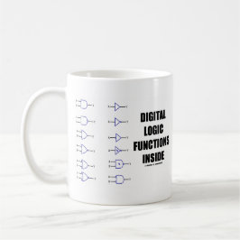 Digital-Logik-Funktions-Innere (Computer) Kaffeetasse