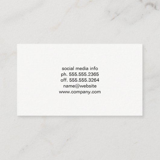 Digital-Logo von Computer Tech | Elektronik Visitenkarte (Rückseite)