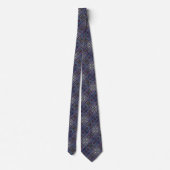Digital Loom Micro Weave - Tiefes Indigo-Spektrum Krawatte (Rückseite)