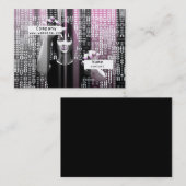 Digital-Mädchen Visitenkarte (Vorne/Hinten)