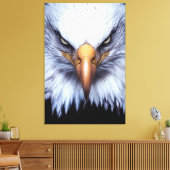 Digital-Malerei des Weißschwanzadels Leinwanddruck (Insitu (Wohnzimmer))