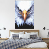 Digital-Malerei des Weißschwanzadels Leinwanddruck (Insitu (Schlafzimmer))