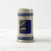 Digital-Malerei-Punkt-COM Stein Bierglas (Mittel)