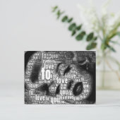 DIGITAL MARILYN POSTKARTE (Stehend Vorderseite)