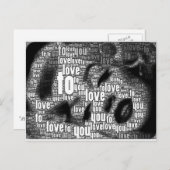 DIGITAL MARILYN POSTKARTE (Vorne/Hinten)