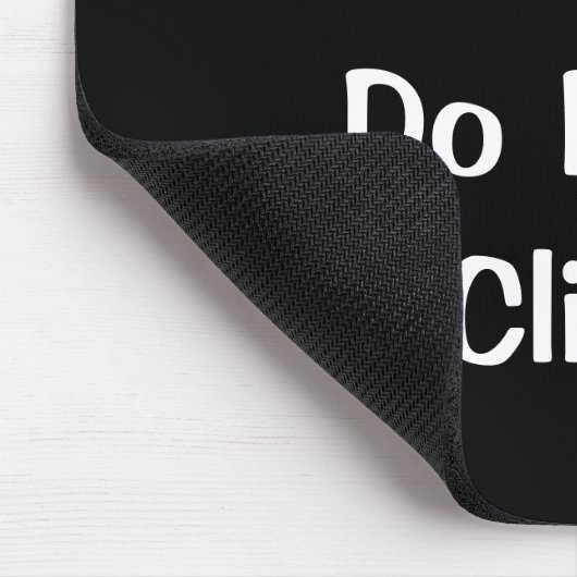 Digital Marketers Clicks Catchy Marketing Slogan Mousepad (Ecke)