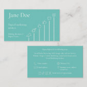 Digital Marketing Expert Business Card Template Visitenkarte (Vorne/Hinten)
