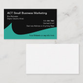 Digital-Marketing für Grafikkünstler Visitenkarte (Vorne/Hinten)