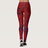 "Digital Matrix Fusion Leggings" Leggings (Rückseite)