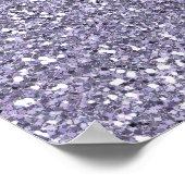 DIGITAL MAUVE GLITZER SQUARES BACKGRUNDS WALLPAPIE POSTER (Ecke)
