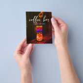 Digital-Menü mit QR-Code Flyer (Gruppe)