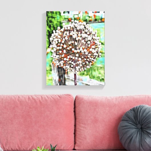 Digital Mixed Media Stretched Canvas Print Leinwanddruck (Insitu (Wohnzimmer))