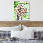 Digital Mixed Media Stretched Canvas Print Leinwanddruck (Insitu (Schlafzimmer))