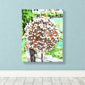 Digital Mixed Media Stretched Canvas Print Leinwanddruck (Insitu (Holzboden))