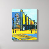 Digital Mixed Media Stretched Canvas Print Leinwanddruck (Vorderseite)