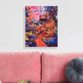 Digital Mixed Media Stretched Canvas Print Leinwanddruck (Insitu (Wohnzimmer))