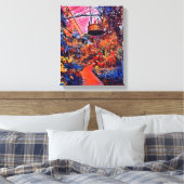 Digital Mixed Media Stretched Canvas Print Leinwanddruck (Insitu (Schlafzimmer))