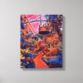 Digital Mixed Media Stretched Canvas Print Leinwanddruck (Vorderseite)