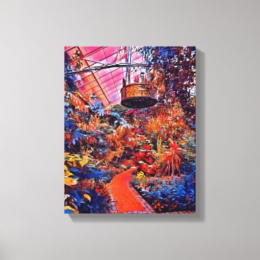 Digital Mixed Media Stretched Canvas Print Leinwanddruck (Vorderseite)