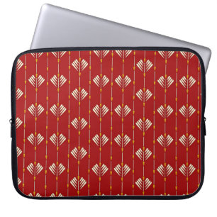 Digital Mughal: Textile Pflanze Artwork. Laptopschutzhülle