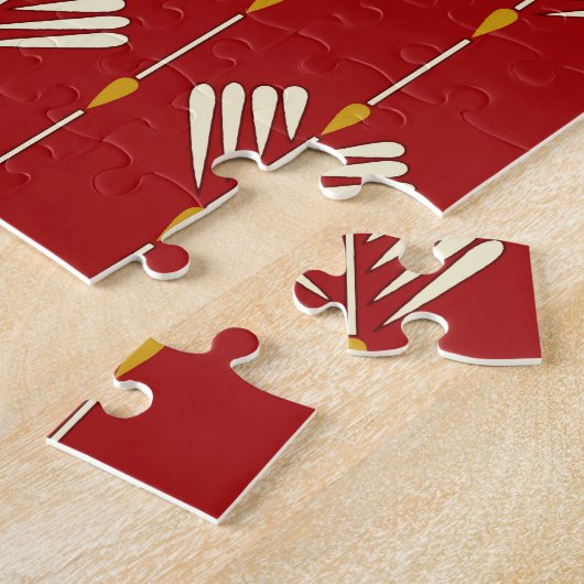 Digital Mughal: Textile Pflanze Artwork. Puzzle (Seite)