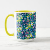 Digital Nature Floral, Daisy Blues Tasse (Links)