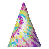 Digital-Neongefärbte Krawatte Partyhütchen (Rechts)