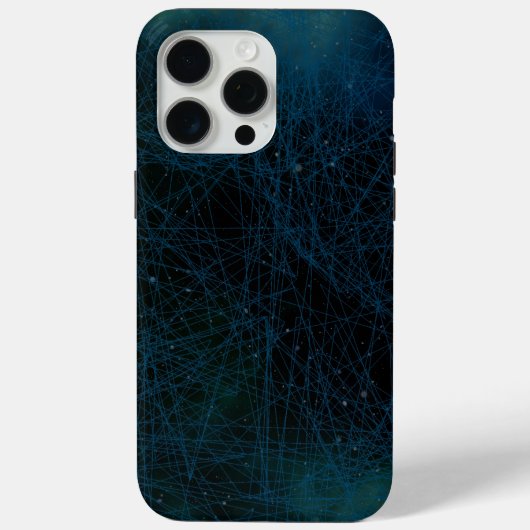 'Digital Network Abstract' Tech iPhone 15 Pro Max  Case-Mate iPhone Hülle (Rückseite)