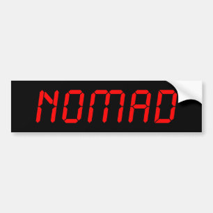 DIGITAL NOMAD AUTOAUFKLEBER