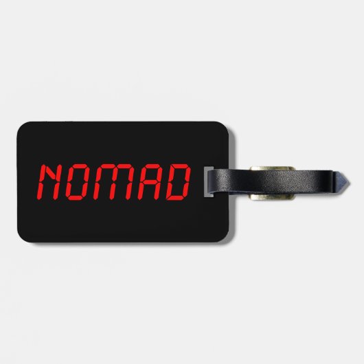 DIGITAL NOMAD GEPÄCKANHÄNGER (Rückseite horizontal)