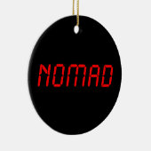 DIGITAL NOMAD KERAMIK ORNAMENT (Rechts)