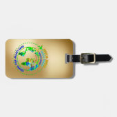 Digital Nomad Luggage Tag Gepäckanhänger (Vorderseite horizontal)