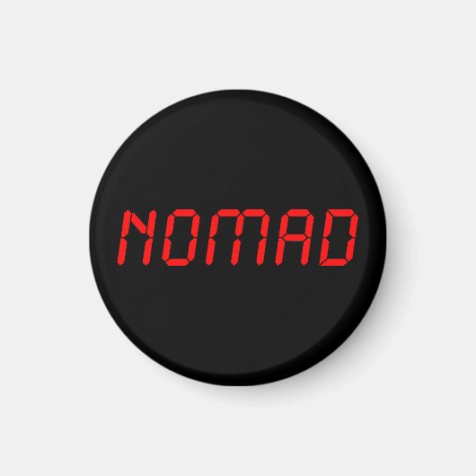 DIGITAL NOMAD MAGNET (Vorne)