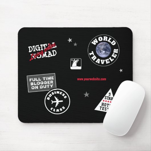 Digital Nomad Mousepad (Mit Mouse)