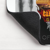 Digital painting about climate change. mousepad (Ecke)