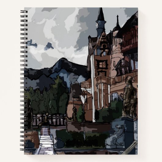 digital painting notebook notizblock (Vorderseite)