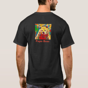 Digital Papa Bear T Shirt