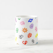 digital pattern kaffeetasse (Mittel)