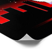 Digital Peace Art Poster (Ecke)