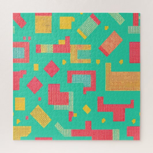 Digital Pixel Artwork Puzzle (Vertikal)