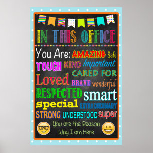 Digital Poster für Schulberater