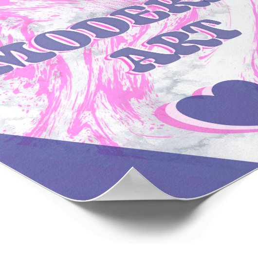 DIGITAL poster “MODERN ART” (Ecke)