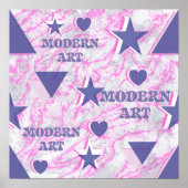 DIGITAL poster “MODERN ART” (Vorne)