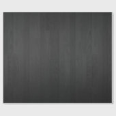 Digital Print Black Wood Geschenkpapier (Flach)