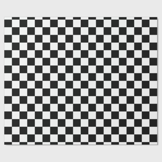 Digital Print in Schwarz/Weiß Geschenkpapier (Flach)