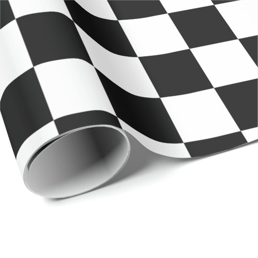 Digital Print in Schwarz/Weiß Geschenkpapier (Rolleneckpunkt)