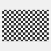 Digital Print in Schwarz/Weiß Geschenkpapier Set (Vorderseite 2)