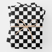 Digital Print in Schwarz/Weiß Geschenkpapier Set (Beispiel)